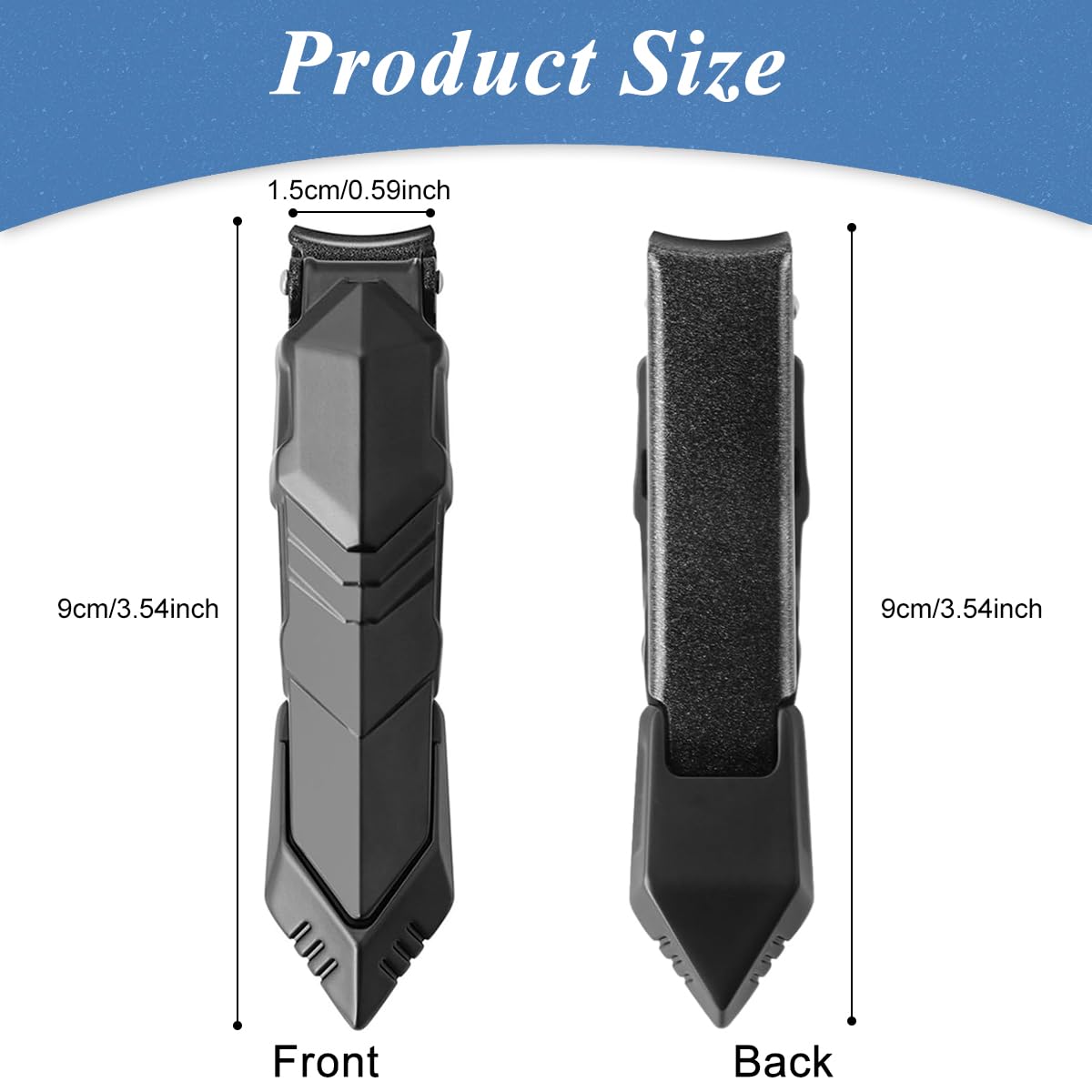MAYCREATE Nail Cutter for Adults Stainless Steel Nail Clipper for Tough Nails Thick Nails, Anti-splash mini Nail Cutter MAYCREATE Nail Cutter for Adults Stainless Steel Nail Clipper for Tough Nails Thick Nails, Anti-splash mini Nail Cutter